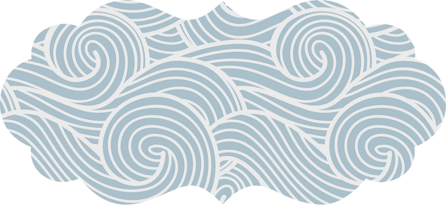 asha capri collection: set of 18 textured, peel & stick decals