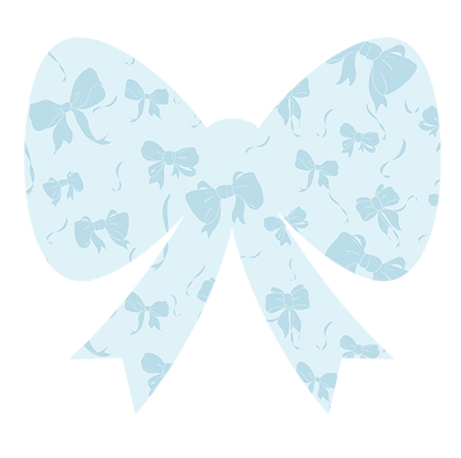 limited edition statement bows - set of 2 textured, peel & stick extra-large decals