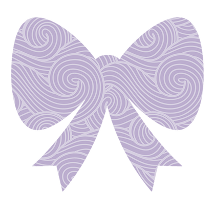 limited edition statement bows - set of 2 textured, peel & stick extra-large decals