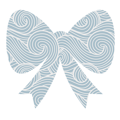 limited edition statement bows - set of 2 textured, peel & stick extra-large decals