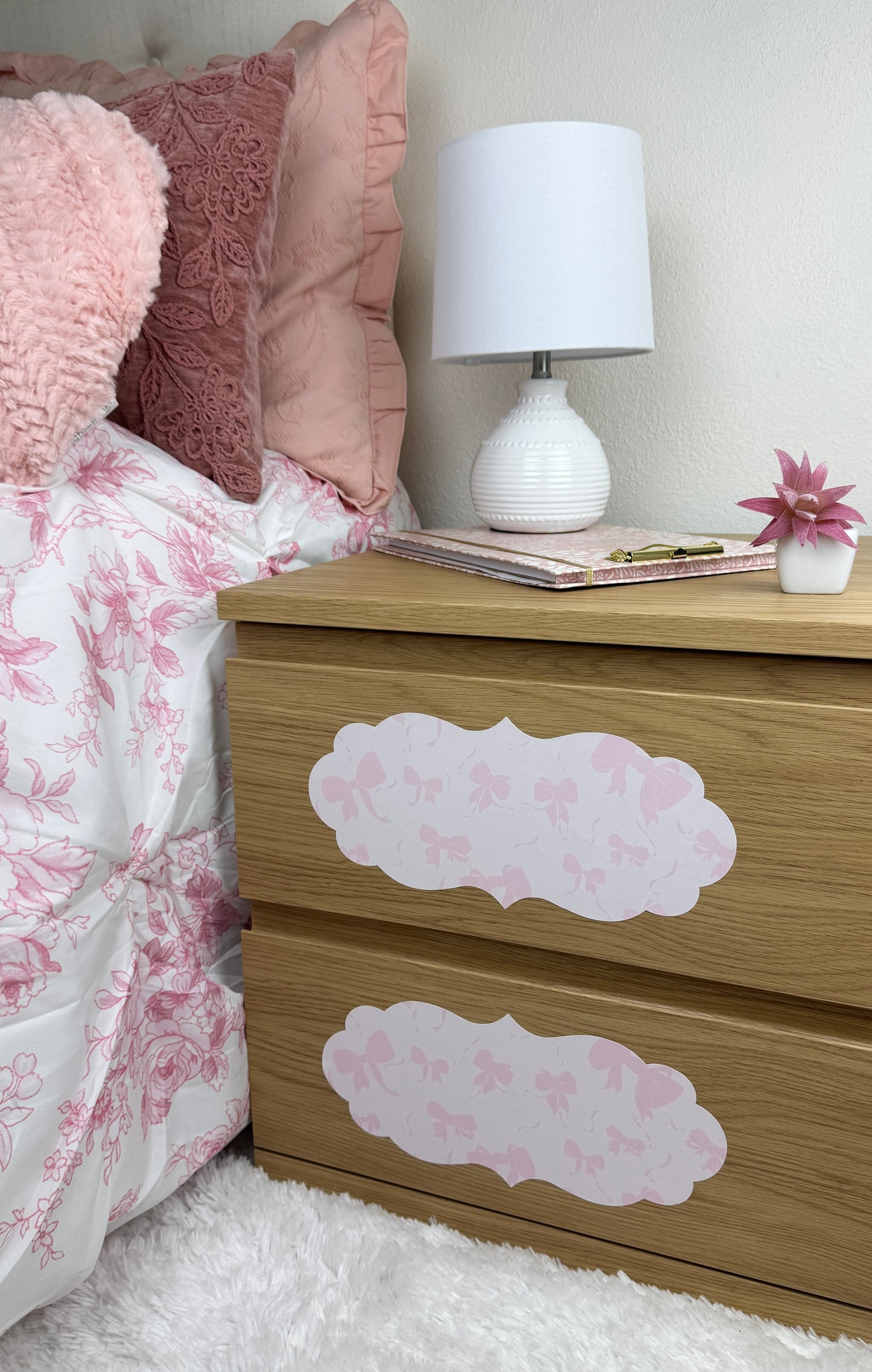 abigail elizabeth collection: set of 18 textured, peel & stick decals