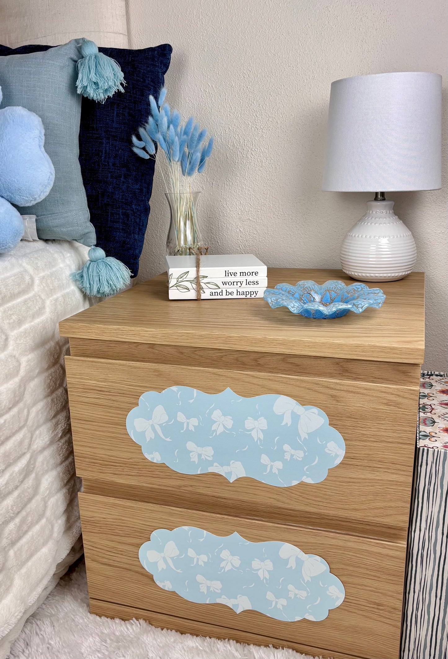 abigail elizabeth collection: set of 18 textured, peel & stick decals