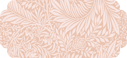 the judith anne collection set of 6 peel & stick decals pastel orange/clay / set of 6 art deco plaque decals - 3 large