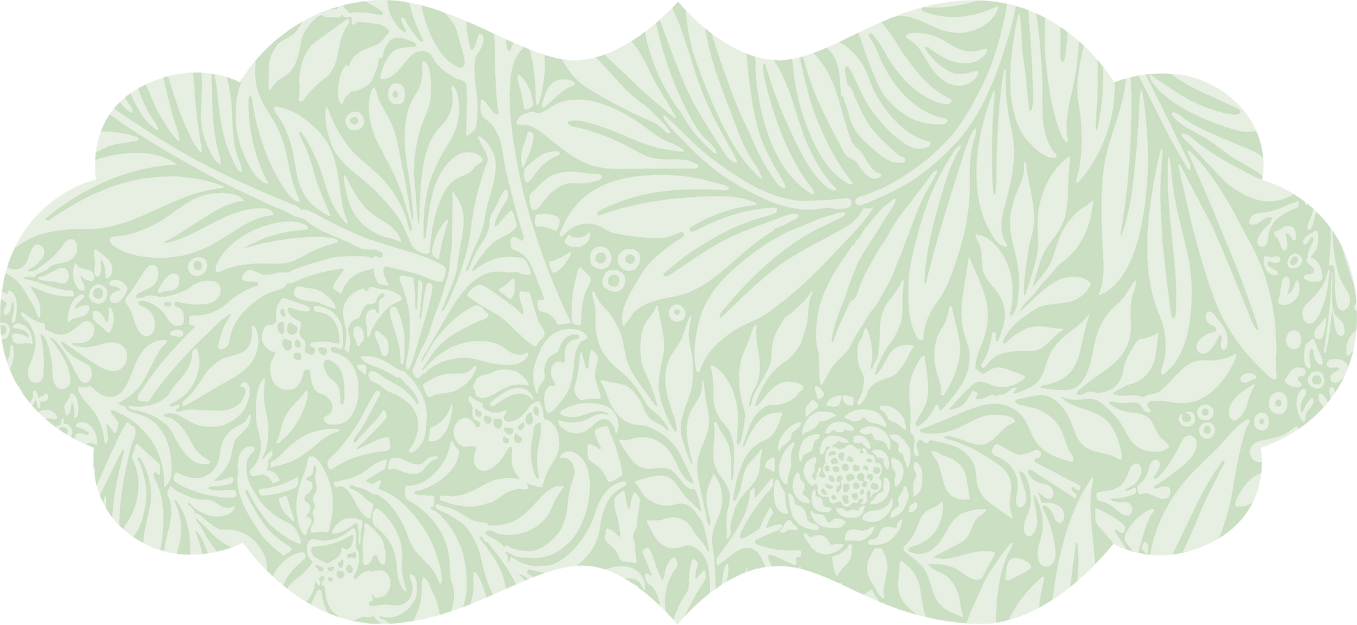 the judith anne collection set of 6 peel & stick decals pastel green/mint / set of 6 princess plaque decals - 3 large