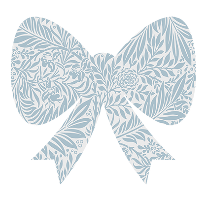 limited edition statement bows - set of 2 textured, peel & stick extra-large decals