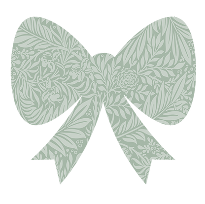 limited edition statement bows - set of 2 textured, peel & stick extra-large decals