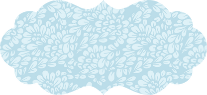 the mary primrose collection set of 6 peel & stick decals pastel blue / set of 6 princess plaque decals - 3 large