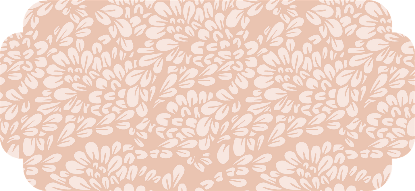 mary primrose collection: set of 18 textured, peel & stick decals