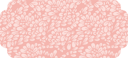 the mary primrose collection set of 6 peel & stick decals rose gold/pink / set of 6 art deco plaque decals - 3 large