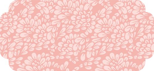 the mary primrose collection set of 6 peel & stick decals rose gold/pink / set of 6 art deco plaque decals - 3 large