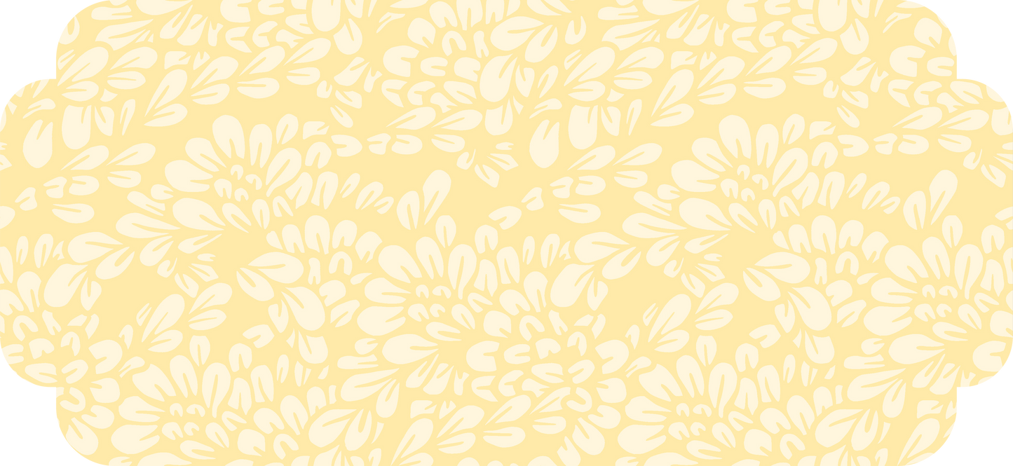mary primrose collection: set of 18 textured, peel & stick decals