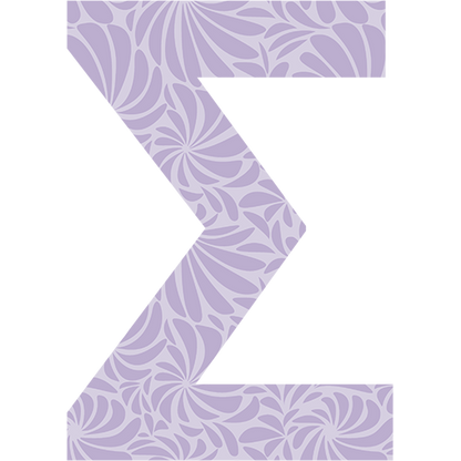 greek letters: set of 15 peel & stick textured decals