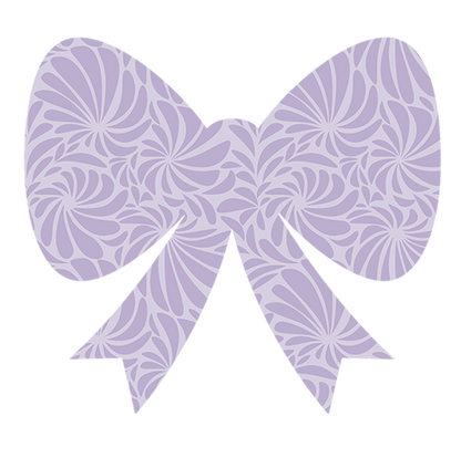 limited edition statement bows - set of 2 textured, peel & stick extra-large decals