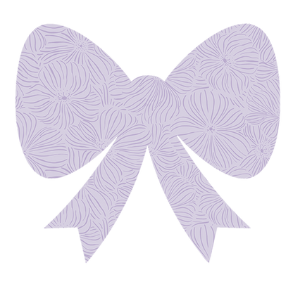 limited edition statement bows - set of 2 textured, peel & stick extra-large decals